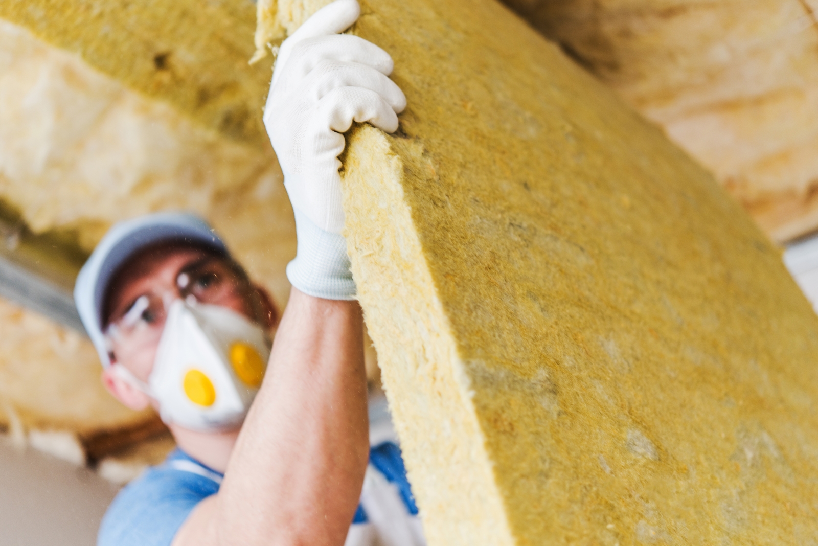 Efterisolering af ydervæg med rockwool